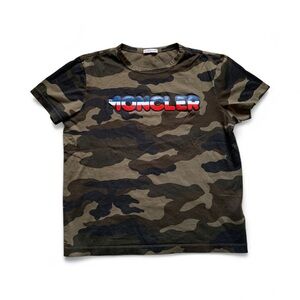 Moncler Unisex Maglia T-shirt  Tee with logo - Small